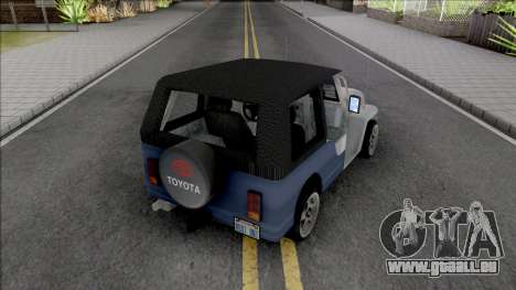 Toyota Owner Type Jeep (Toyota Inspired) pour GTA San Andreas
