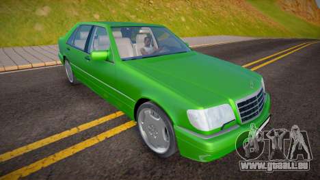 Mercedes-Benz W140 S600L pour GTA San Andreas