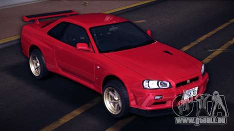 Nissan Skyline GT-R BNR34 M-Spec Nur pour GTA Vice City