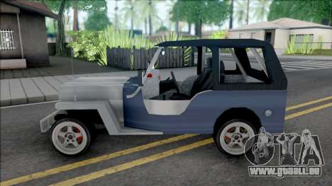 Toyota Owner Type Jeep (Toyota Inspired) pour GTA San Andreas