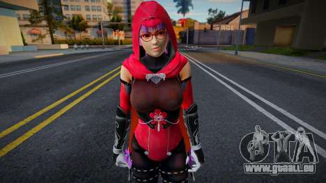 Dead Or Alive 5 - Ayane (DOA6 Costume 3) v10 pour GTA San Andreas