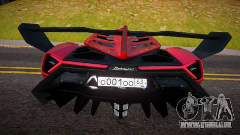 Lamborghini Veneno Roadster (R PROJECT) pour GTA San Andreas