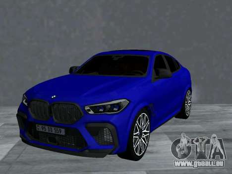 BMW X6 M Competition 2020 für GTA San Andreas
