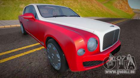 Bentley Mulsanne 2010 für GTA San Andreas