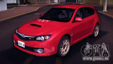 Subaru Impreza WRX STI GRB (LHD) (Golden Rims) 1 für GTA Vice City