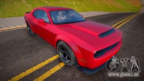 Dodge Challenger SRT Hellcat (Hucci) für GTA San Andreas