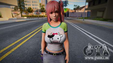 Honoka (Wet T-Shirt) für GTA San Andreas