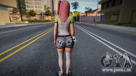 Honoka (Wet T-Shirt) für GTA San Andreas