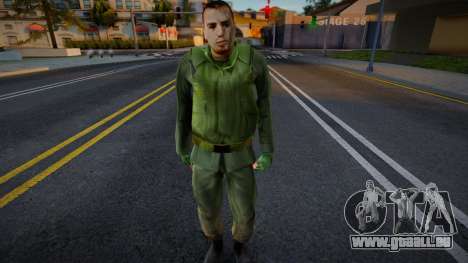 Conscript Beta skin from Half-Life 2 für GTA San Andreas