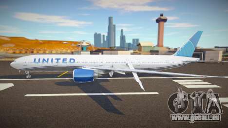 Boeing 777-300ER (United Airlines) für GTA San Andreas