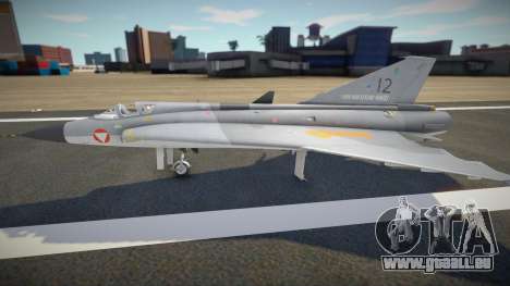 J35D Draken (1.000.000 Flying Hours) pour GTA San Andreas