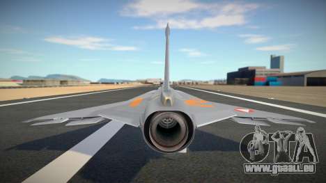 J35D Draken (1.000.000 Flying Hours) pour GTA San Andreas
