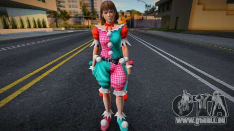 Dead Or Alive 5 - Hitomi (Costume 6) v10 für GTA San Andreas