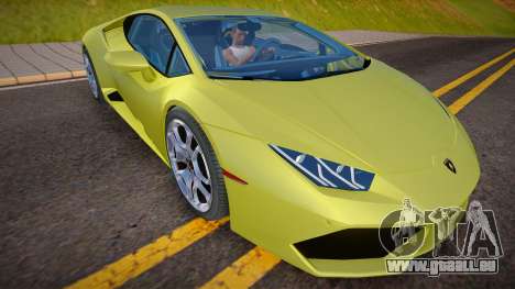 Lamborghini Huracan (Drive World) pour GTA San Andreas