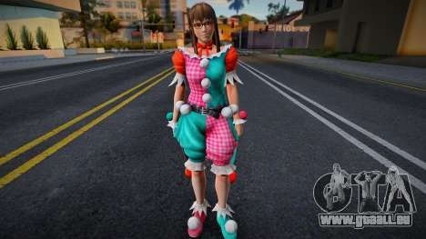 Dead Or Alive 5 - Hitomi (Costume 6) v5 pour GTA San Andreas