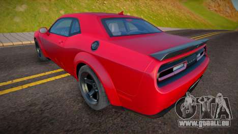 Dodge Challenger SRT Hellcat (Hucci) pour GTA San Andreas