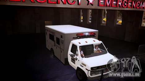 Chevrolet G-20 1983 Ambulance pour GTA 4