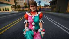 Dead Or Alive 5 - Hitomi (Costume 6) v5 für GTA San Andreas