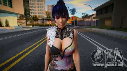 DOAXVV Nyotengu - Phantom Black Dragon v2 pour GTA San Andreas