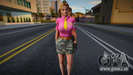 DOAXVV Tina - Sea Anemones v9 pour GTA San Andreas