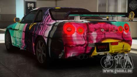 Nissan Skyline R34 GT V-Spec S11 für GTA 4