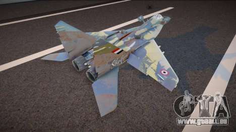 MiG 29 Yemeni army v1 für GTA San Andreas