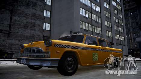 Checker Marathon 1977 Taxi V.2 pour GTA 4