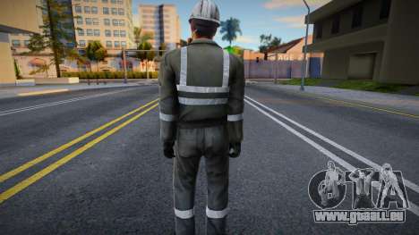 Pompier en uniforme pour GTA San Andreas