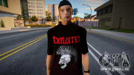 Fashionista im T-Shirt für GTA San Andreas