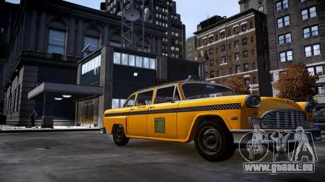 Checker Marathon 1977 Taxi V.2 pour GTA 4