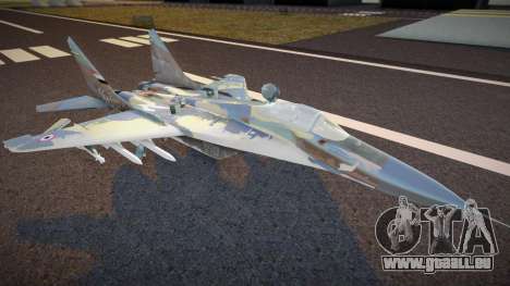 MiG 29 Yemeni army v1 für GTA San Andreas