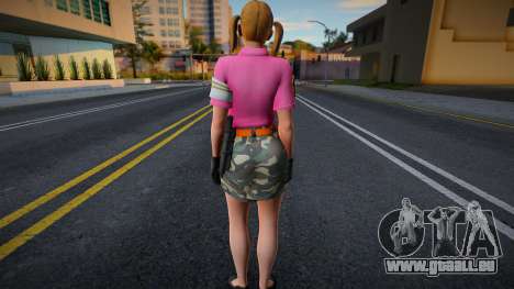 DOAXVV Tina - Sea Anemones v9 pour GTA San Andreas