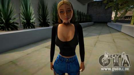 Girl in shorts pour GTA San Andreas