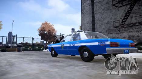 Dodge Aspen 1979 NY Polizeibehörde für GTA 4