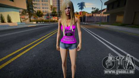 Hot Girl v15 pour GTA San Andreas