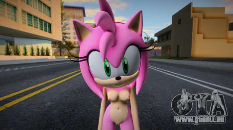 STH: Amy Rose - Nude pour GTA San Andreas