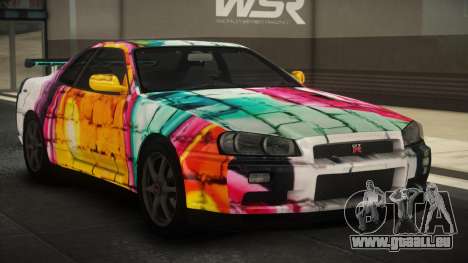 Nissan Skyline R34 GT V-Spec S11 für GTA 4