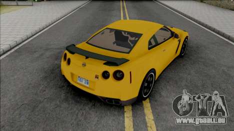 Nissan GT-R R35 Egoist pour GTA San Andreas