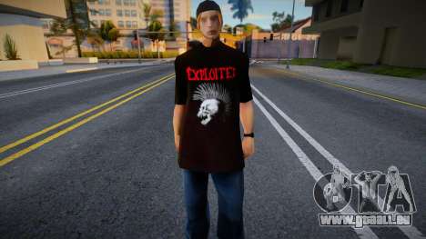 Fashionista im T-Shirt für GTA San Andreas