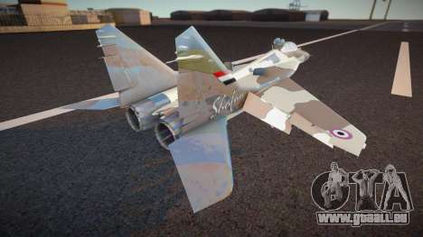 MiG 29 Yemeni army v3 für GTA San Andreas