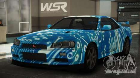 Nissan Skyline R34 GT V-Spec S6 für GTA 4