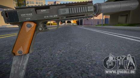 GTA V Vom Feuer AP Pistol v5 für GTA San Andreas