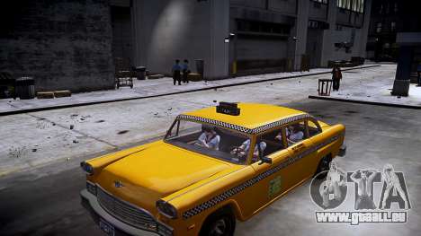 Checker Marathon 1977 Taxi V.2 pour GTA 4