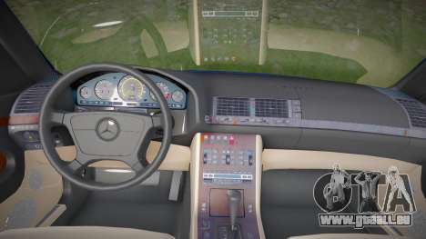 Mercedes-Benz W140 S600 (Devel) für GTA San Andreas