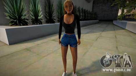 Girl in shorts pour GTA San Andreas