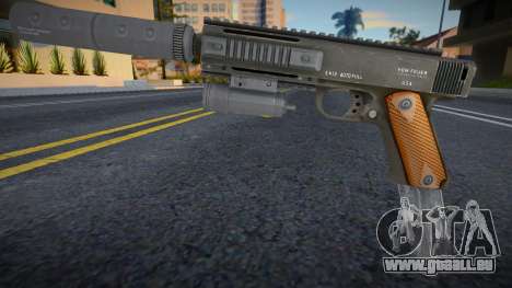 GTA V Vom Feuer AP Pistol (Full Attachments) für GTA San Andreas