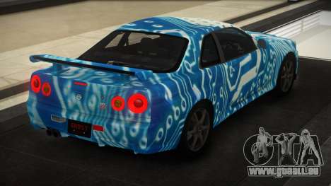 Nissan Skyline R34 GT V-Spec S6 für GTA 4
