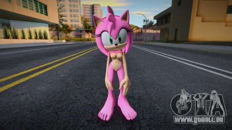 STH: Amy Rose - Nude pour GTA San Andreas