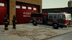Realistic Fire Station In San Fierro für GTA San Andreas Definitive Edition