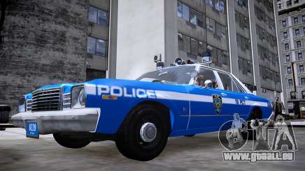 Dodge Aspen 1979 Département de police de New York pour GTA 4
